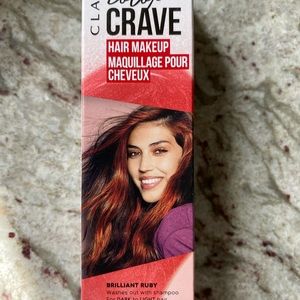 Clairol Color Crave Hair Makeup Brilliant Ruby NIB